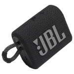 Caixa de Som JBL GO3, Portátil, Bluetooth, À Prova d'Agua e Poeira, 4.2W - JBLGO3BLK