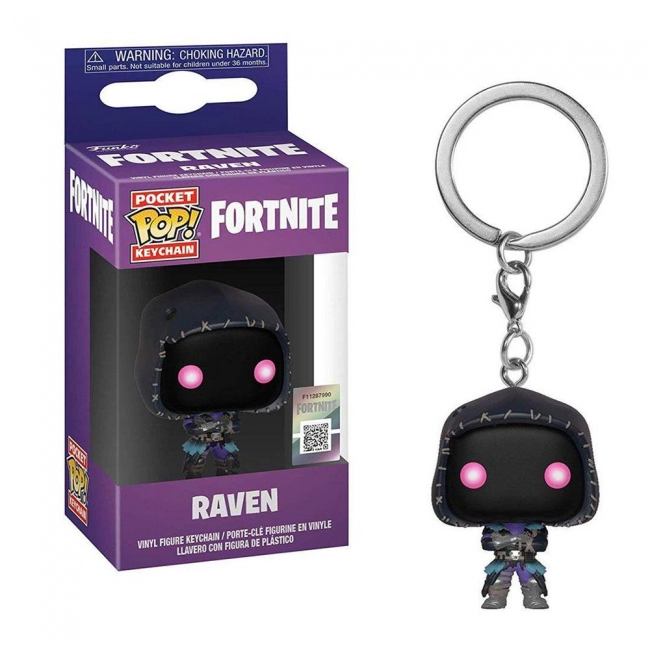 Chaveiro Pocket Pop! Raven - Fortnite